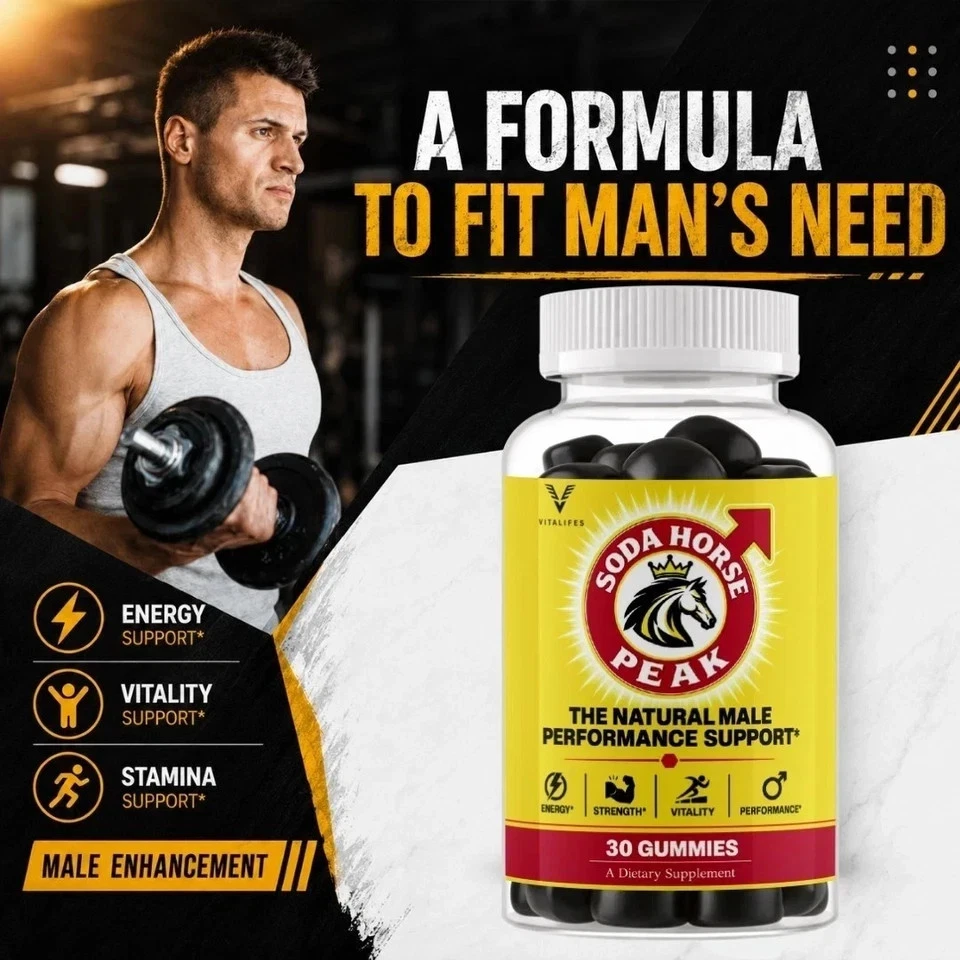 Soda Horse Peak formula promotional image